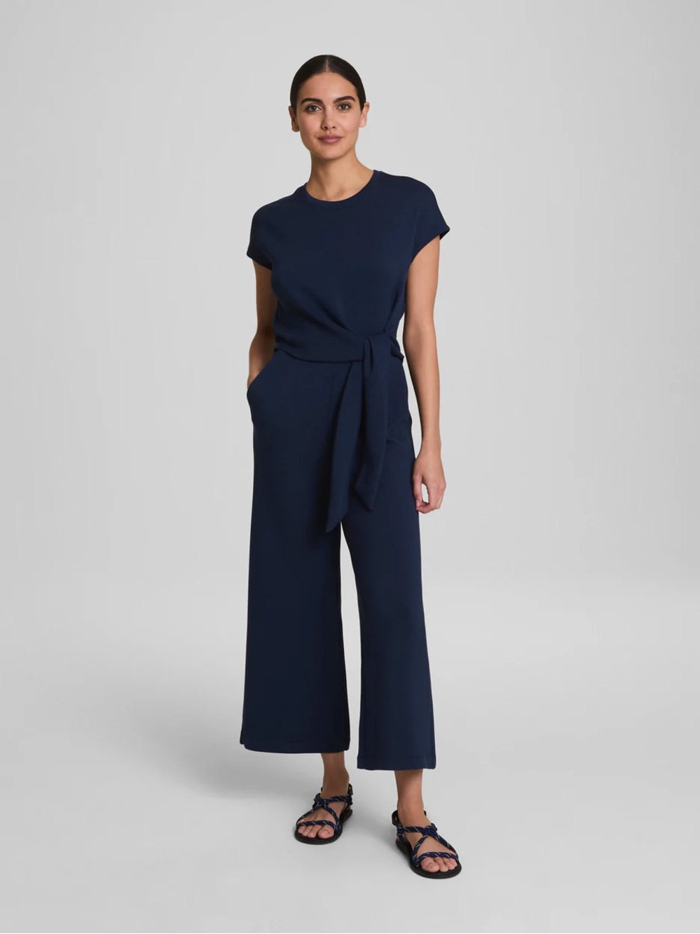 SPANX AirEssentials Tie-Waist Jumpsuit